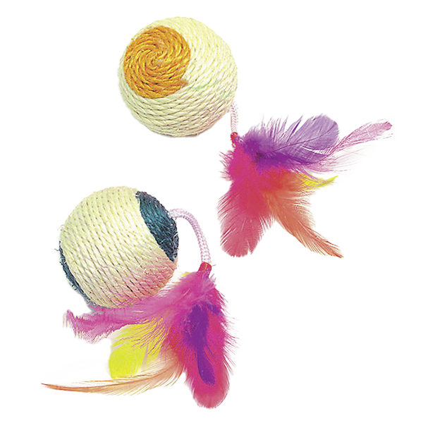 ნაჭრის სათამაშო ბურთი Kerbl Sisal