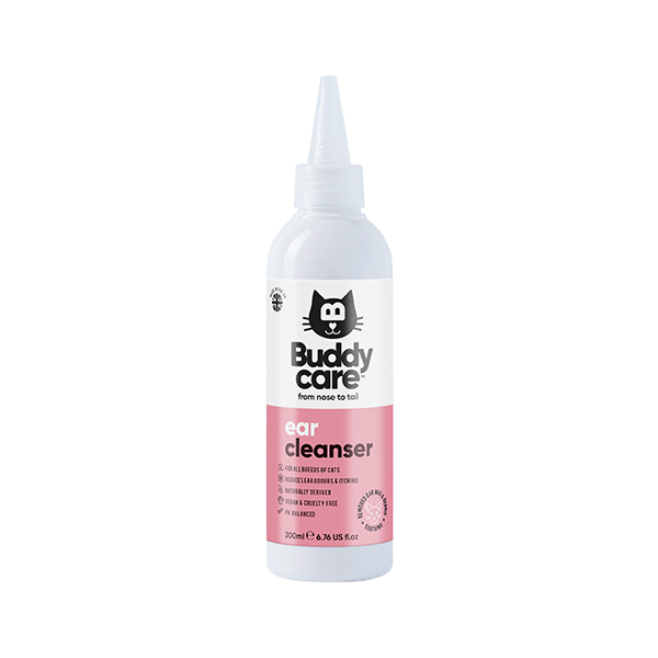 ბადიქეარი ყურის საწმენდი კატისთვის Ear Cleaner 200 მლ